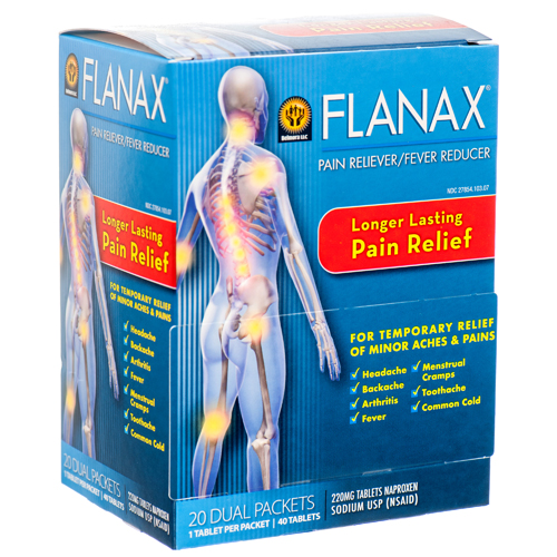 [Flanax-24656] Flanax Pain Reliver 220MG Pouch 2'S/20CT