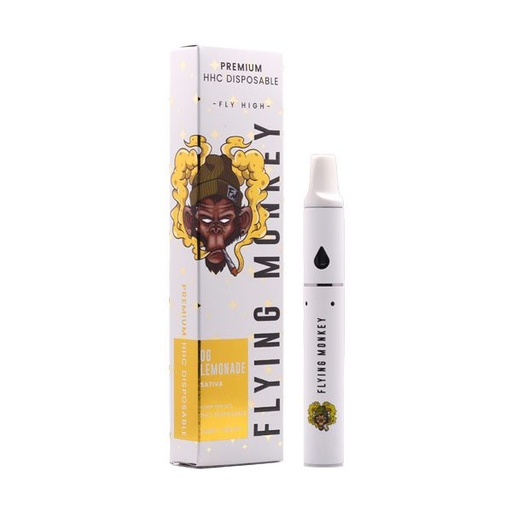 [Flying-02898] Flying Monkey HHC Disposable 1 Gram OG Lemonade 8ct/Box Each