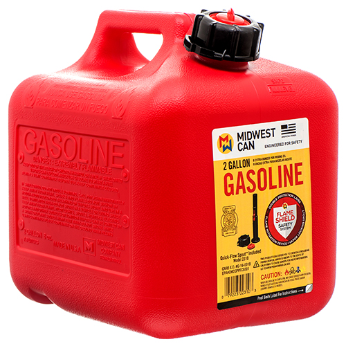 [Gas Ca-03074] Gas Can (Midwest) 2 Gallon