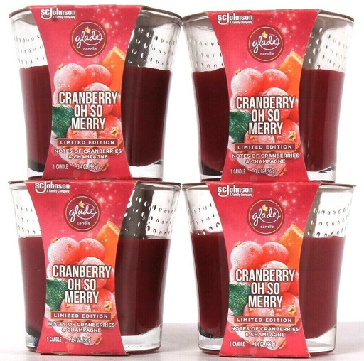 [Glade -03128] Glade Candles 3.5oz 2ct/Pack Mix