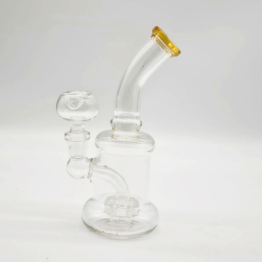 [Glass -03136] Glass Bong Bent Neck 6"