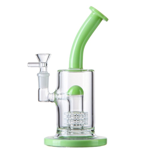 [Glass -03174] Glass Bong Oil Dab Mini 8"