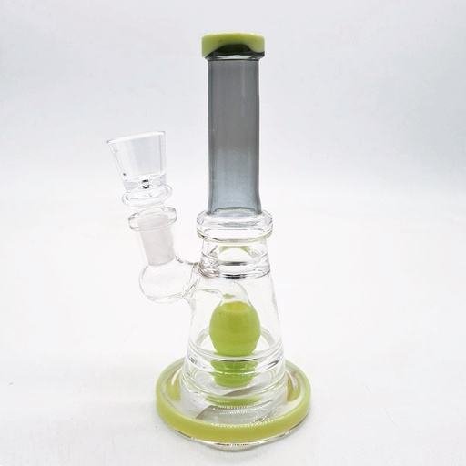 [Glass -21474] Glass Bong Pyramid 7" Each