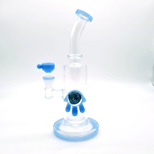 [Glass -22360] Glass Bong Evil Eye (F2222/490) 10"