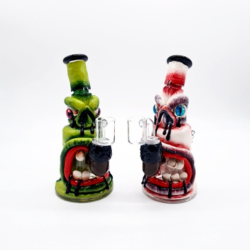 [Glass -22475] Glass Bong Yaka Achmed (FGP4364/608) 8"