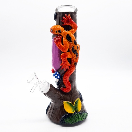[Glass -22477] Glass Bong Lizzard (FGP4358/607) 10"