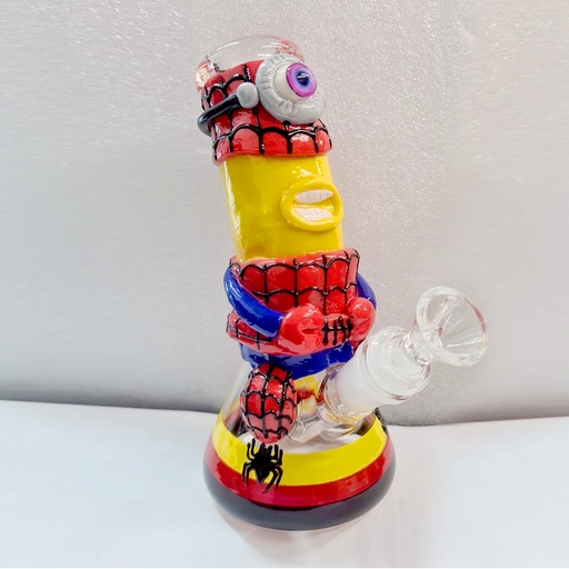 [Glass -22840] Glass Bong Spider D (CGP22181) 8"