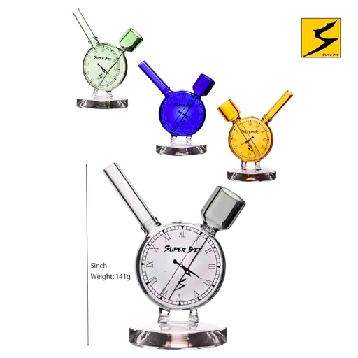 [Glass -22852] Glass Bong Super Bee Clock Face (BG1100/596) 5"