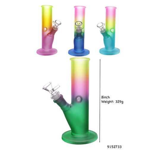 [Glass -24520] Glass Bong Neon (P5132/2733) 8"