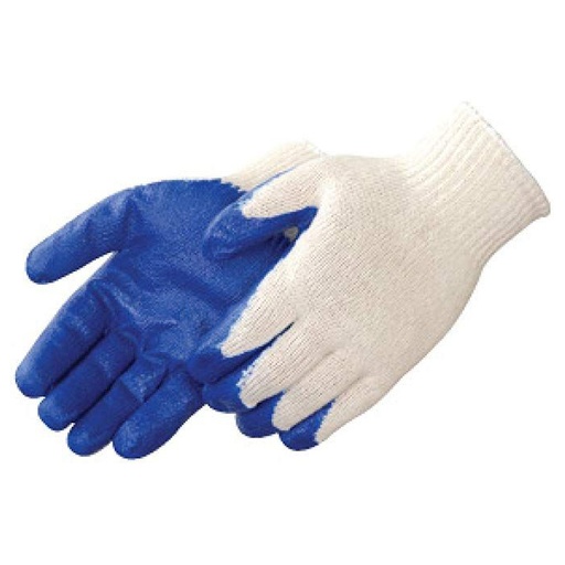 Gloves Blue Palm Knitted 10CT/PK