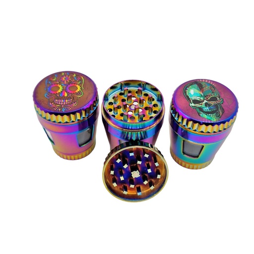 [Grinde-25646] Grinder 4 Part Metallic Drum (GRZ 22032) 6CT Display Each