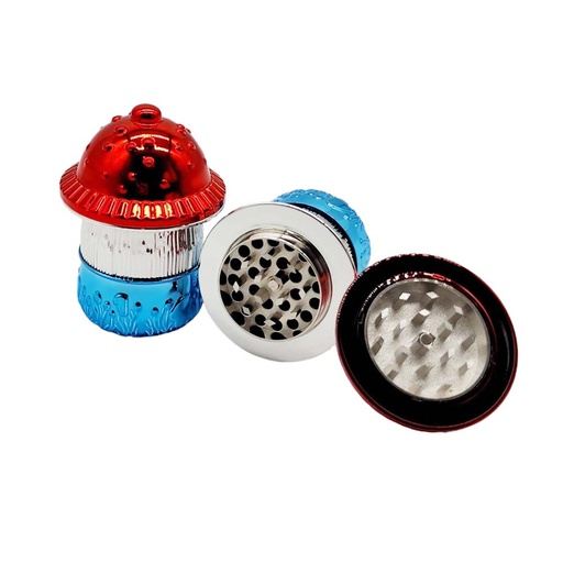 [Grinde-25648] Grinder 3 Part Shiny Mushroom (3075M) 12CT Display Each