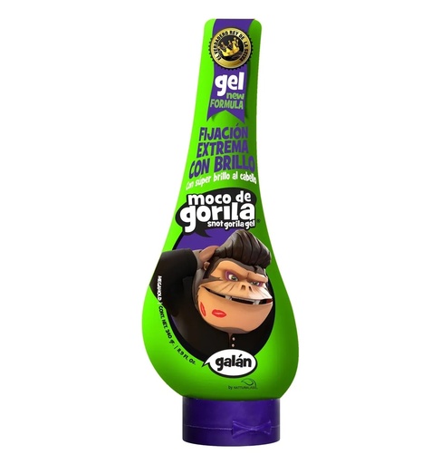 [Hair G-04156] Hair Gel Gorila Green Galan 11.90oz Tube