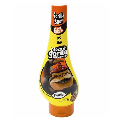 [Hair G-04160] Hair Gel Gorila Yellow Punk 11.90oz Tube