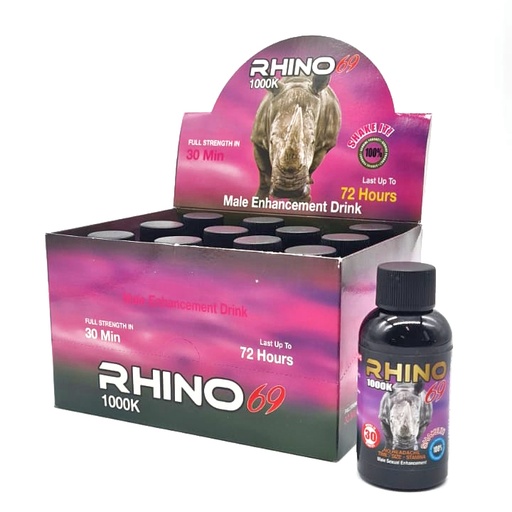 Rhino 69 Shot 2oz/12CT Box