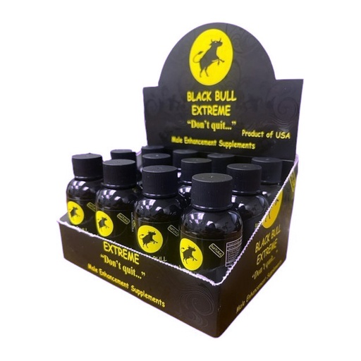  Black Bull Shot 2oz/12CT Box