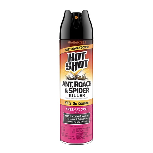 [Hot Sh-22771] Hot Shot 17.5oz Fresh Floral Ant,Roach & Spider