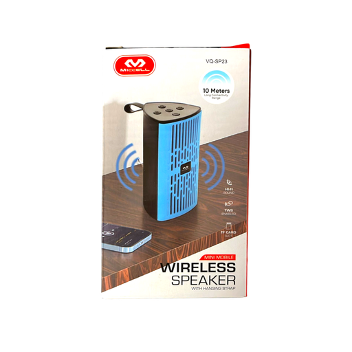 Miccell Mobile Mini Wireless Speaker (S1627-VQ-SP23)