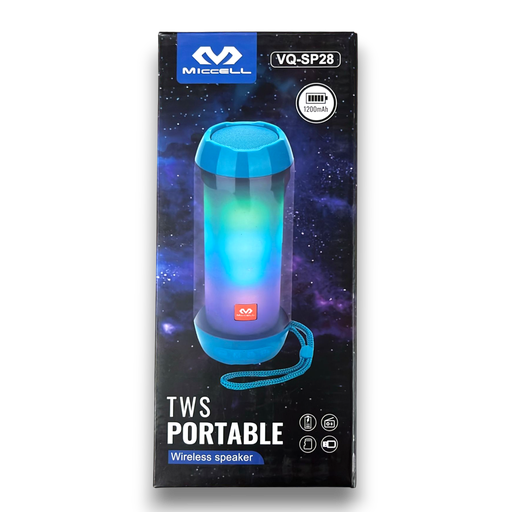 [INT-PP-00073] Miccell TWS Portable Wireless Speaker (S2119-VQ-SP28)