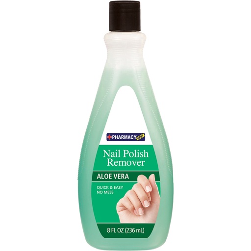 [INT-PP-00425] Nail Polish Remover Aloe Vera Pharmacy Best 8oz