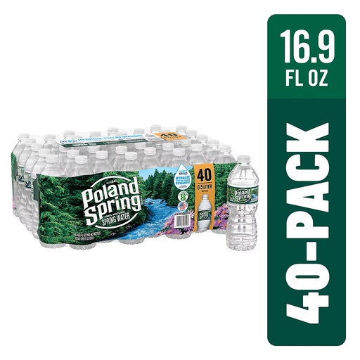 [INTREF#00037] Poland Spring Water 16.9 oz/40CT Case