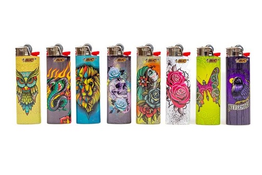 [INTREF#00078] Lighter E Tattoo Varities Design 50CT