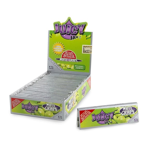 [Juicy -23175] Juicy Jay's Superfine White Grape 1 1/4 Paper