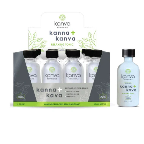 [Kanva -27096] Kanva Botanicals Release Relax Liquid Shot 2oz/12CT Box Ea