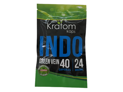 [Kratom-04638] Kratom Kaps INDO 40CT/20GM Bag