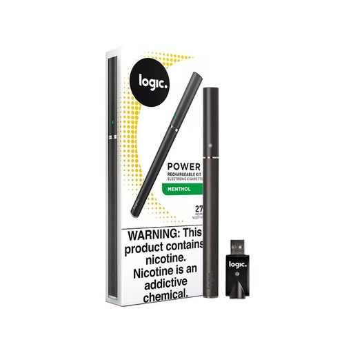 [Logic -06398] Logic Power Rechargeable Kit Menthol 5CT 27MG/ML