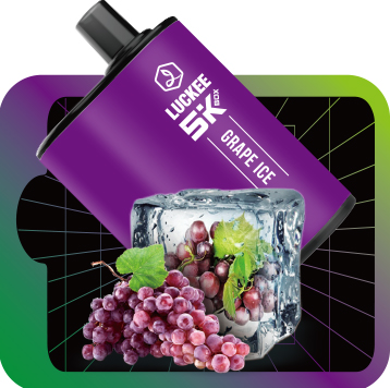 [Luckee-06510] LK5K Body Spray Grape Ice 10ct/box