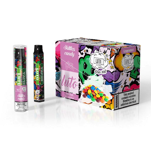 [Luto X-06608] LTXX 3K Body Oil Skittles Candy 10ct Display