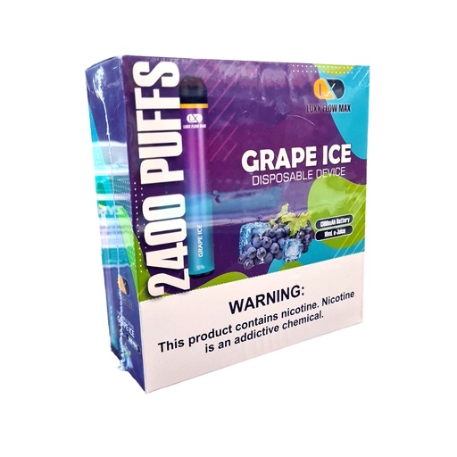 [Luxx P-06750] LPM Herbal Drink Grape Ice 10ct/box