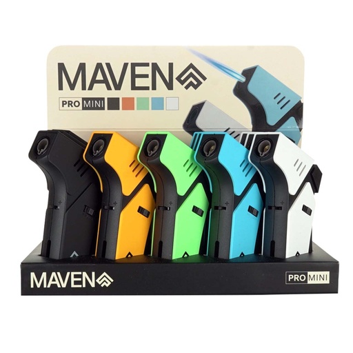 [Maven -25622] Maven Pro Mini Torch Lighter 15CT Display