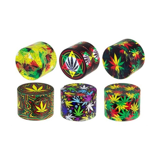 [Metal -12005] Grinder 4 Parts Triloka Matte Finished 12CT Display Each