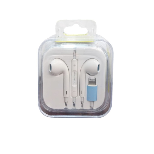 [Miccel-26440] Miccell Earphone Lightning Connection Hanging ARC (S45)