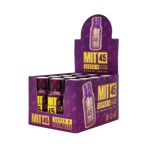 MIT 45 Super K Purple ES Kratom Liquid Shot 15ML/12CT Box Ea