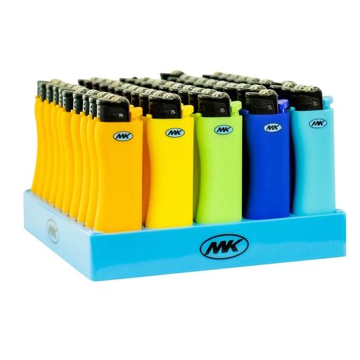 [MK Fli-23690] MK Flint Big Lighter Assorted Color 50CT