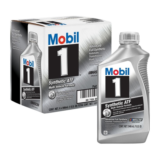[Mobil -23587] Mobil 1 Advance Full Synthetic 1QT ATF M/V 6CT Bx