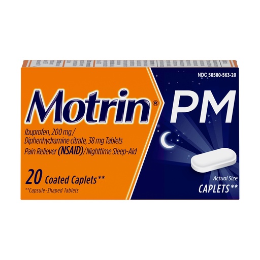 Motrin PM Caplets 200MG 20CT