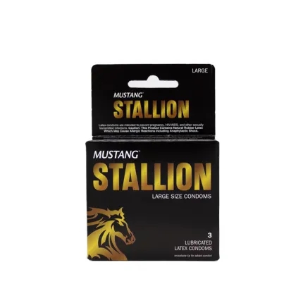 [Mustan-26844] Mustang Stallion Lubricated 3'S/6CT