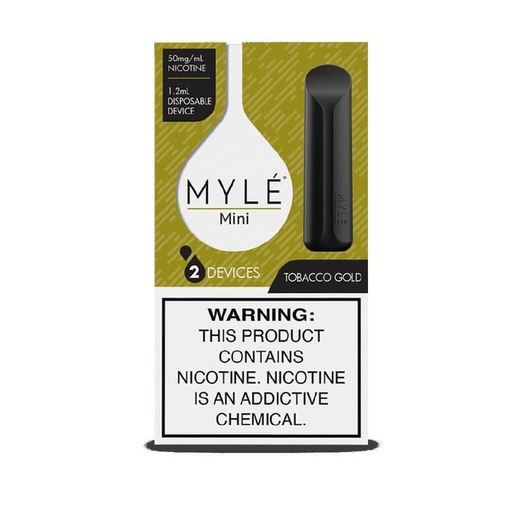 [Myle M-06954] MLMN Liquid Essence Gold Tobacco 10ct/bx