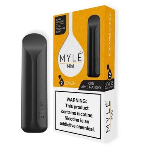 [Myle M-06962] MLMN Liquid Essence Iced Apple Mango 10ct/bx
