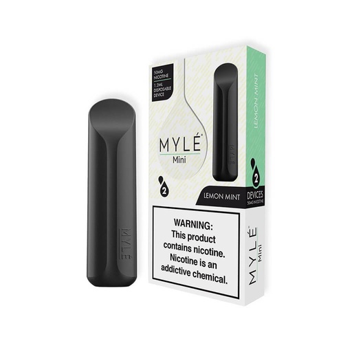 [Myle M-06972] MLMN Liquid Essence Lemon Mint 10ct/bx