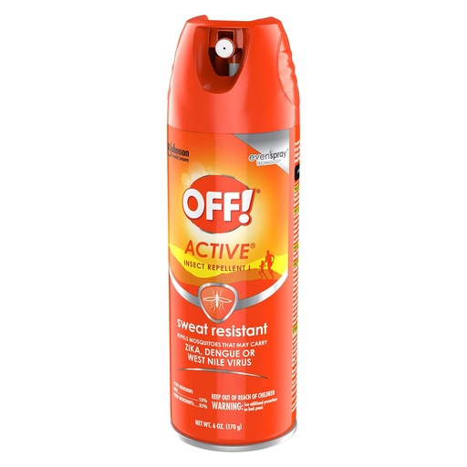 [Off Sp-07026] Off Orange Active Insect Repellent Spray 6oz