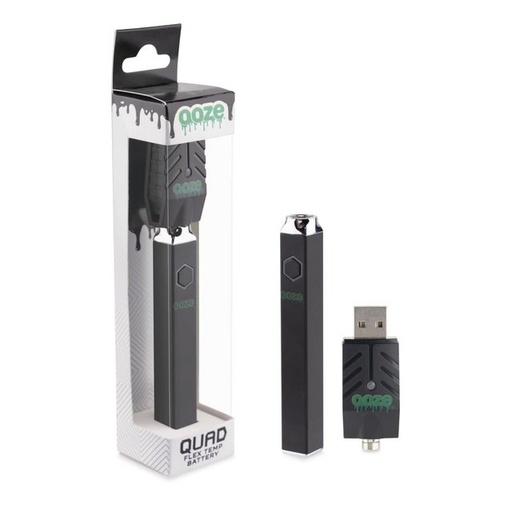 [OOZE Q-12452] OOZE Quad Battery + Smart USB 500mah Each