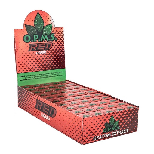 OPMS Kratom Shot Red 8.8ML Ea