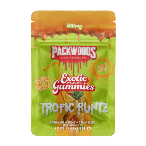 [Packwo-12224] Packwoods Runtz Exotic Blend 500MG Gummies Each