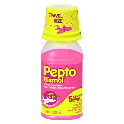 [Pepto -12362] Pepto Bismol Original Liquid 3.4oz