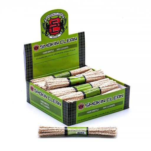 [Pipe C-08200] Pipe Cleaner Smokin Clean 24CT Box